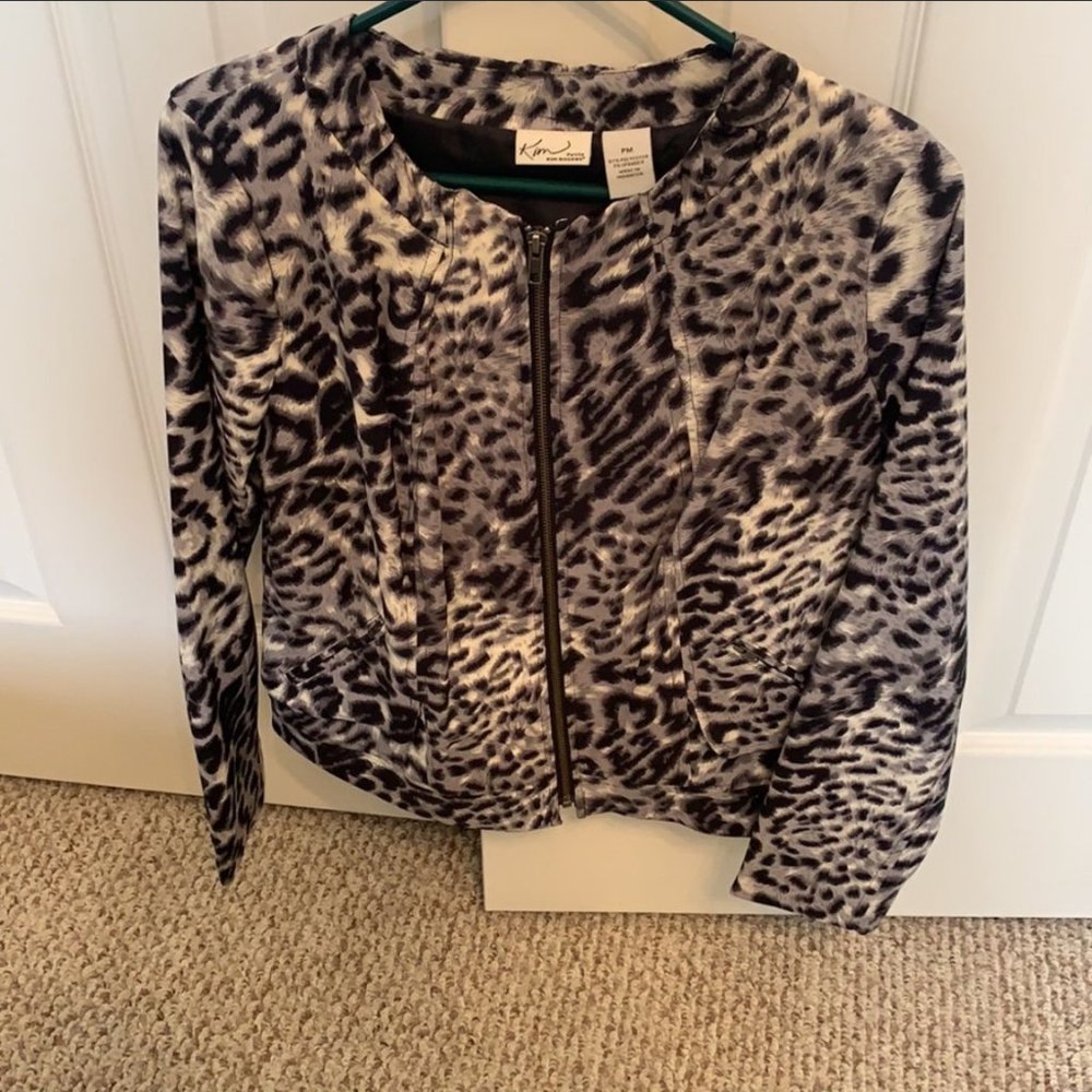 Kim Rogers Animal Print Jacket